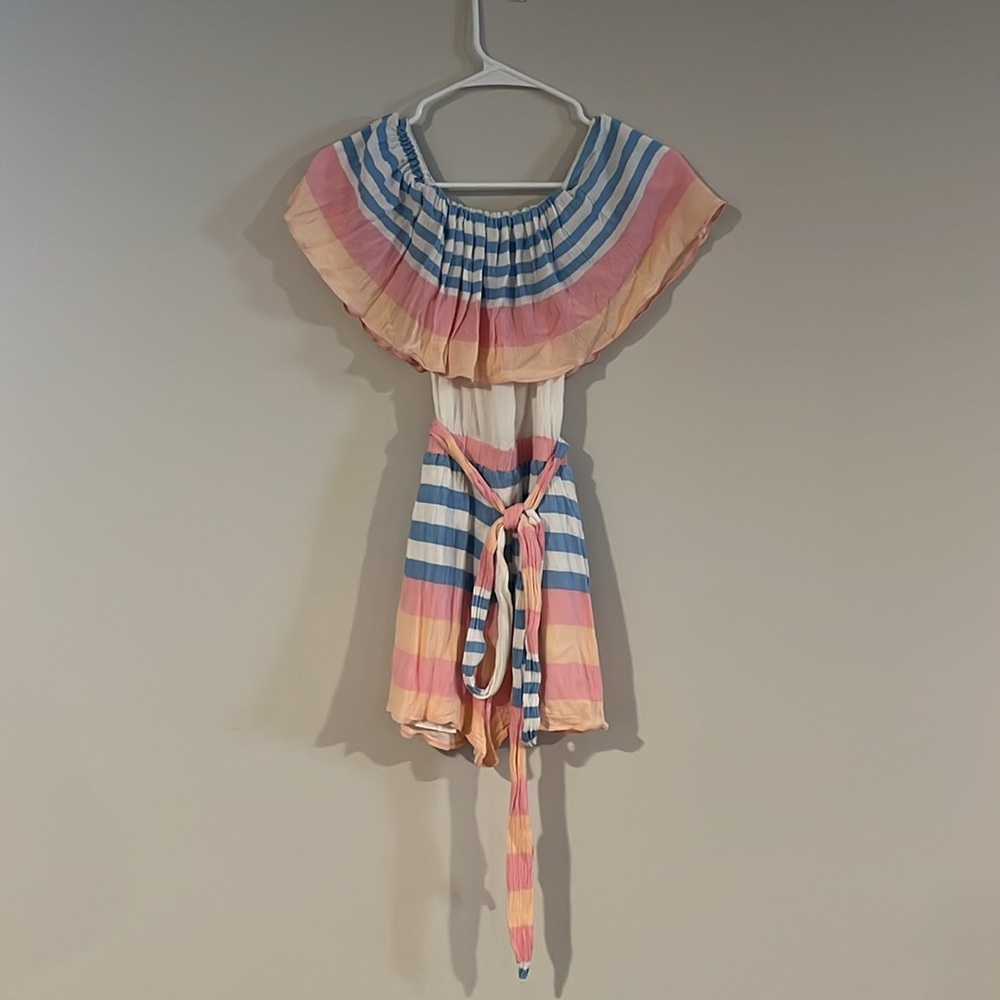 Mara Hoffman Swim Striped Romper - Picture 4 of 5